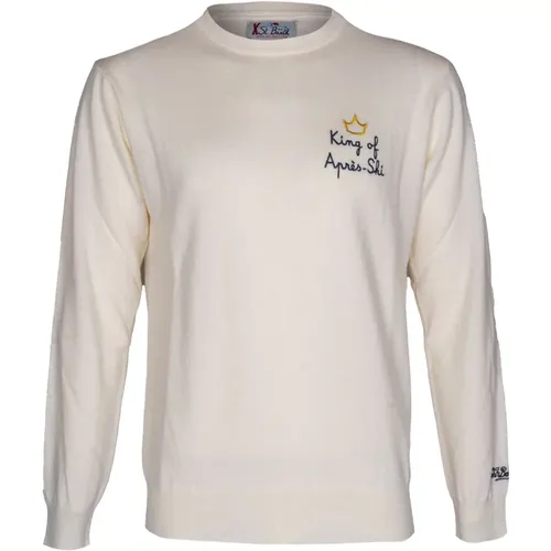 Round-neck Knitwear, male, , Size: XL Round-neck Knitwear - MC2 Saint Barth - Modalova