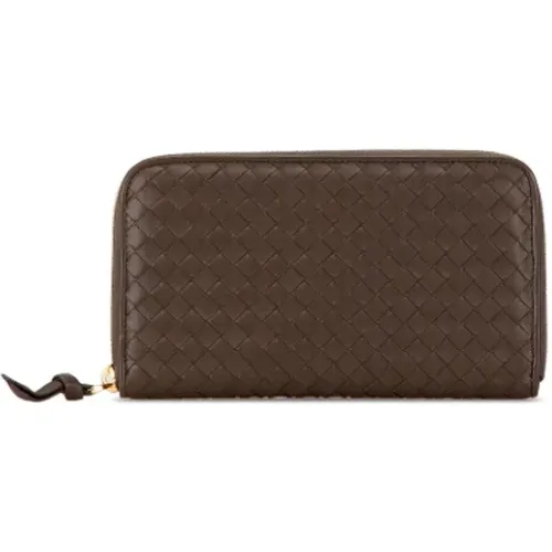 Pre-owned Wallets, female, , Size: ONE SIZE Pre-owned Leather wallets - Bottega Veneta Vintage - Modalova