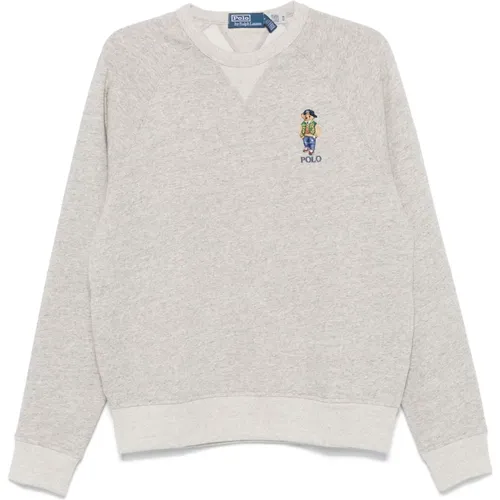 Baumwoll-Sweatshirt , Herren, Größe: L - Ralph Lauren - Modalova