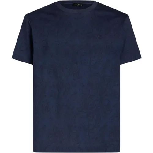 T-Shirts , Herren, Größe: M - ETRO - Modalova