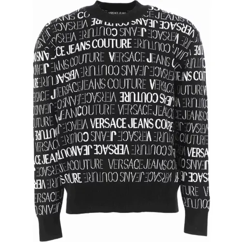 Schwarze Pullover - Versace Jeans Couture - Modalova