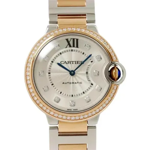 Pre-owned Watches, female, , Size: ONE SIZE Pre-owned Stainless Steel watches - Cartier Vintage - Modalova