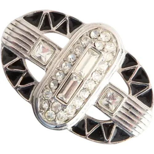 Pre-owned Jewellery, female, , Size: ONE SIZE Pre-owned Silver brooches - Givenchy Pre-owned - Modalova