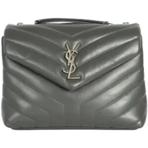 Pre-owned Leather shoulder-bags , female, Sizes: ONE SIZE - Yves Saint Laurent Vintage - Modalova