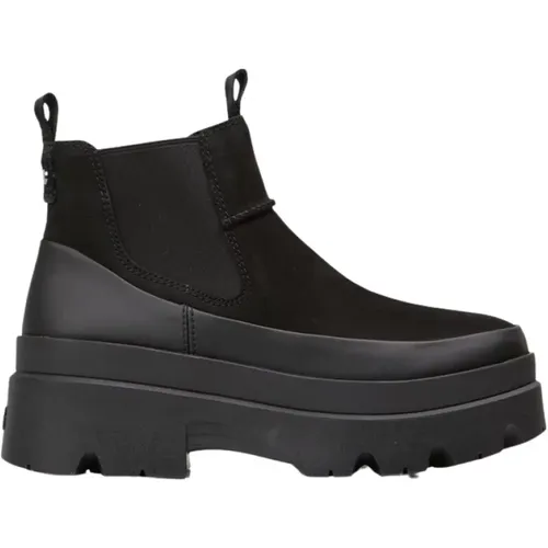 Wasserdichte Chelsea-Stiefel mit Plateau und Absatz , Damen, Größe: 38 EU - Ugg - Modalova