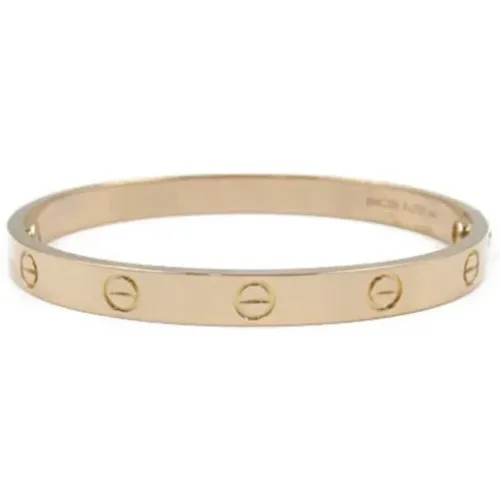 Pre-owned Jewellery, female, , Size: ONE SIZE Pre-owned Rose Gold bracelets - Cartier Vintage - Modalova