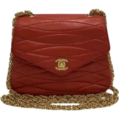 Pre-owned Cross Body Bags, female, , Size: ONE SIZE Pre-owned Leather chanel-bags - Chanel Vintage - Modalova