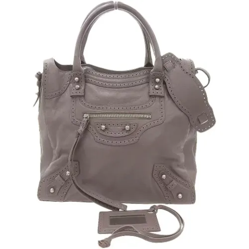 Pre-owned Handbags, female, , Size: ONE SIZE Pre-owned Leather balenciaga-bags - Balenciaga Vintage - Modalova