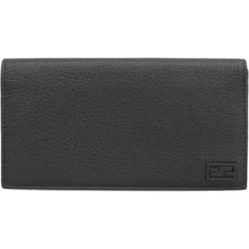 Pre-owned Wallets, female, , Size: ONE SIZE Pre-owned Leather wallets - Fendi Vintage - Modalova