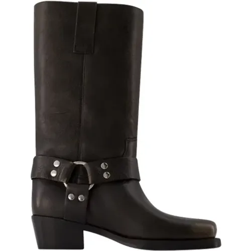 Leather boots , female, Sizes: 6 UK - Paris Texas - Modalova