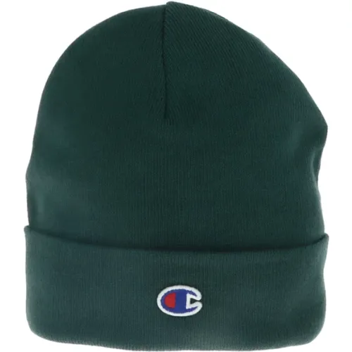 Beanies, male, , Size: ONE SIZE Dark Cuff Beanie - Champion - Modalova