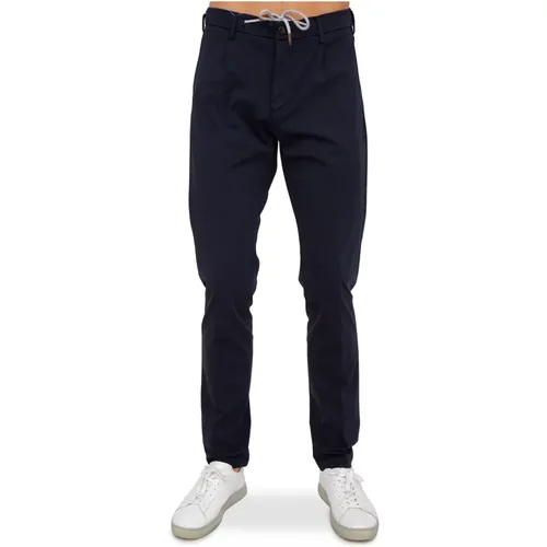 Straight Trousers , male, Sizes: W36, W32 - Eleventy - Modalova