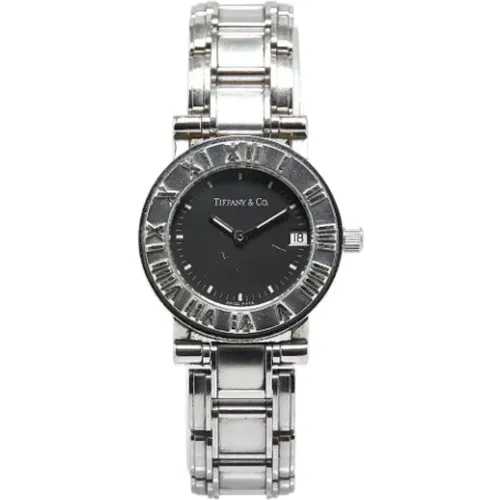 Pre-owned Stainless Steel watches , female, Sizes: ONE SIZE - Tiffany & Co. Pre-owned - Modalova