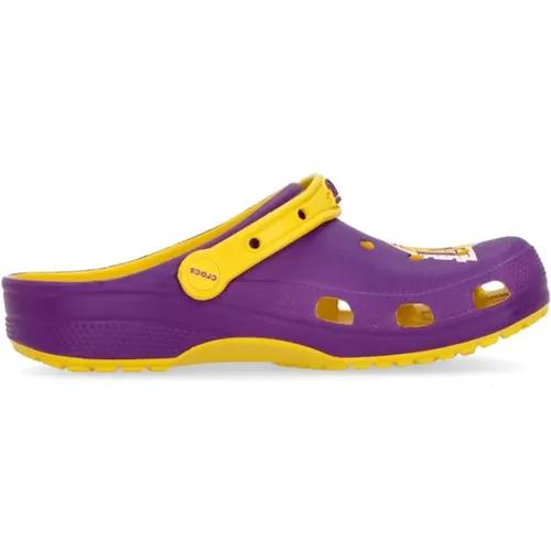 NBA Los Angeles Lakers Classic Clog , Herren, Größe: 39 EU - Crocs - Modalova