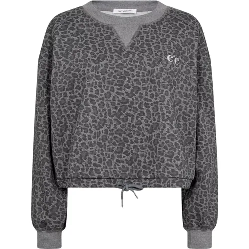 Tie Leo CropCC Sweatshirt , Damen, Größe: L - Co'Couture - Modalova