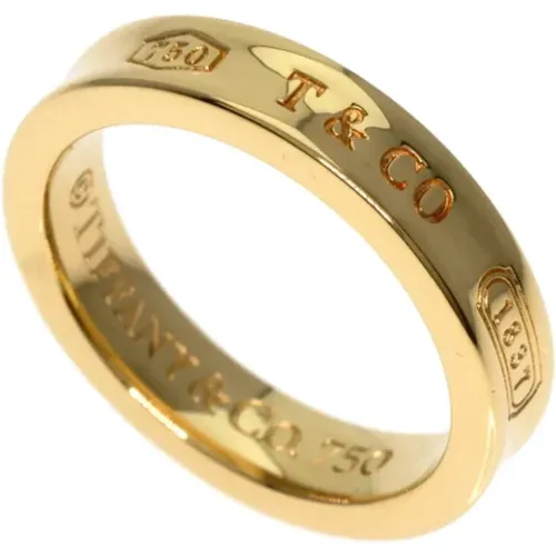 Pre-owned Jewellery, female, , Size: ONE SIZE Pre-owned Gold rings - Tiffany & Co. Pre-owned - Modalova