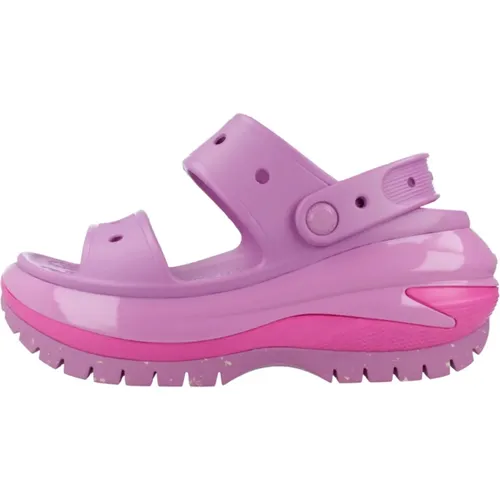 Klassische Mega Crush Flache Sandalen , Damen, Größe: 39 EU - Crocs - Modalova