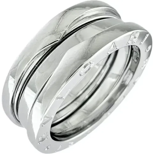 Pre-owned Jewellery, female, , Size: ONE SIZE Pre-owned White Gold rings - Bvlgari Vintage - Modalova