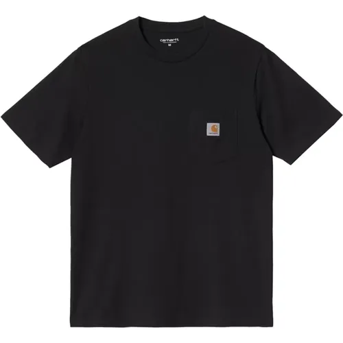 Pocket T-Shirt, 100% Cotton, Regular Fit , male, Sizes: M, L, S, 2XL, XL - Carhartt WIP - Modalova