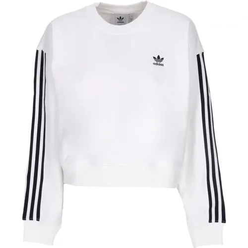 Lightweight Crewneck Felpa Lady Adicolor Sweatshirt , female, Sizes: S, M, XS - Adidas - Modalova