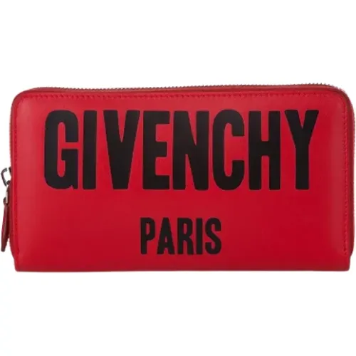 Pre-owned Wallets, female, , Size: ONE SIZE Pre-owned Leather wallets - Givenchy Pre-owned - Modalova