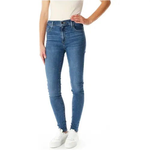 Levi's, High Rise Super Skinny Jeans , Damen, Größe: W26 L32 - Levis - Modalova