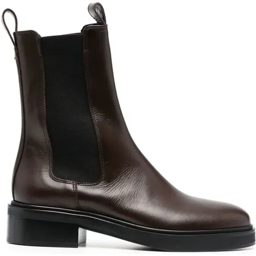 Moka Jack Calf Leather Boots , female, Sizes: 7 UK - aeyde - Modalova