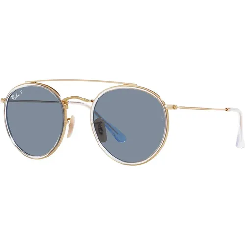 Polarized Round Metal Sunglasses Rb3647N , unisex, Sizes: 51 MM - Ray-Ban - Modalova