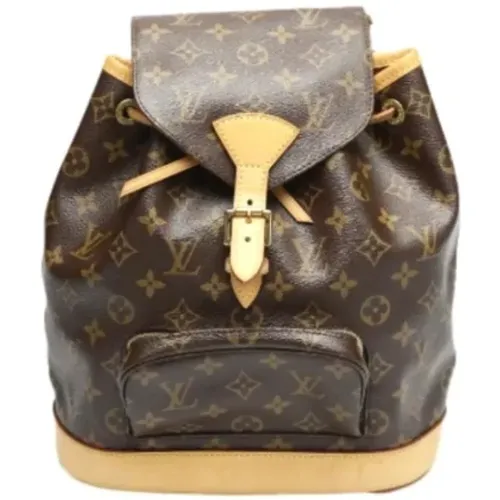 Pre-owned Backpacks, female, , Size: ONE SIZE Pre-owned Canvas louis-vuitton-bags - Louis Vuitton Vintage - Modalova