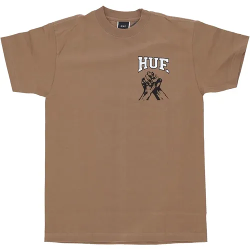 Unity Song Tee Herren T-Shirt , Herren, Größe: L - HUF - Modalova