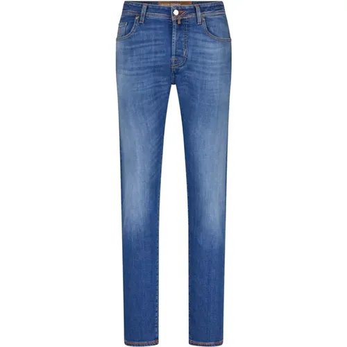 Slim-Fit Jeans with Accessories , male, Sizes: W33, W40, W36, W34, W38, W35 - Jacob Cohën - Modalova