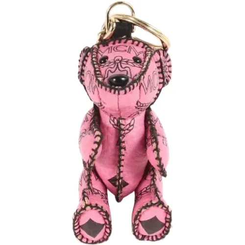 Pre-owned Accessories, female, , Size: ONE SIZE Pre-owned Fabric key-holders - MCM Pre-owned - Modalova