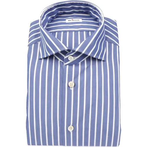 Shirt - Overhemd, Stylish and Trendy , male, Sizes: L - Kiton - Modalova