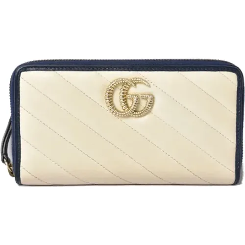 Pre-owned Wallets, female, , Size: ONE SIZE Pre-owned Leather wallets - Gucci Vintage - Modalova