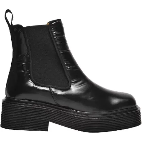 Pre-owned Leather boots , female, Sizes: 3 UK - Marni Pre-owned - Modalova