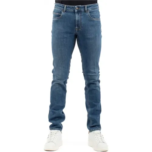 Herren Denim Jeans , Herren, Größe: W32 - Fay - Modalova