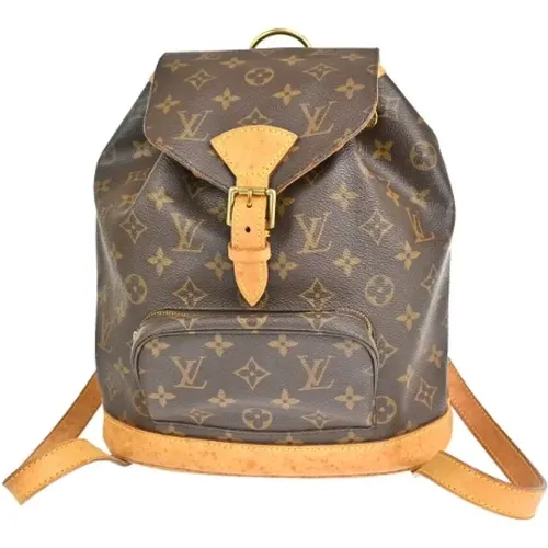 Pre-owned Backpacks, female, , Size: ONE SIZE Pre-owned Canvas backpacks - Louis Vuitton Vintage - Modalova