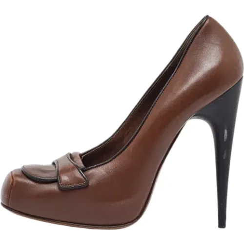 Pre-owned Leather heels , female, Sizes: 5 UK - Marni Pre-owned - Modalova