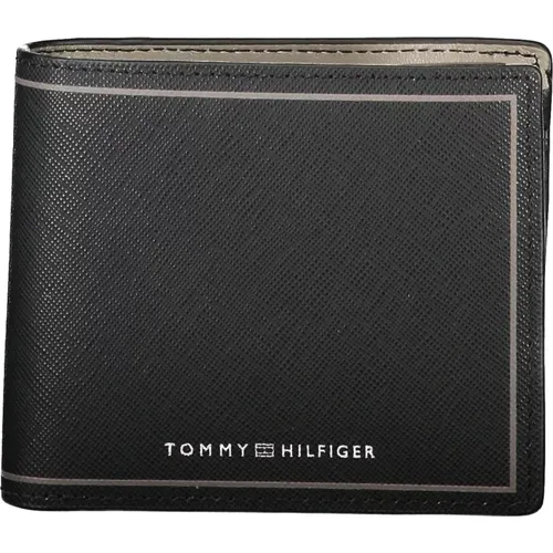 Wallets & Cardholders, male, , Size: ONE SIZE Men's Wallet Contrast Logo - Tommy Hilfiger - Modalova