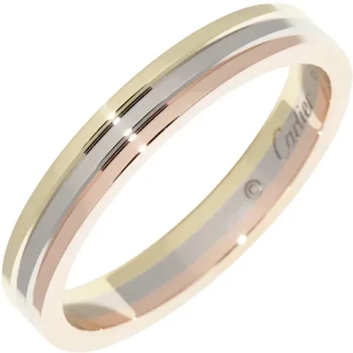 Pre-owned Jewellery, female, , Size: ONE SIZE Pre-owned Metal rings - Cartier Vintage - Modalova