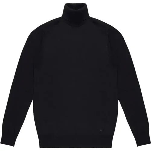 Turtlenecks, male, , Size: S Merino Wool Sweater - Manuel Ritz - Modalova