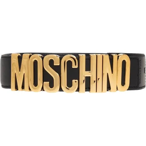 Leather belt , male, Sizes: L, XS - Moschino - Modalova