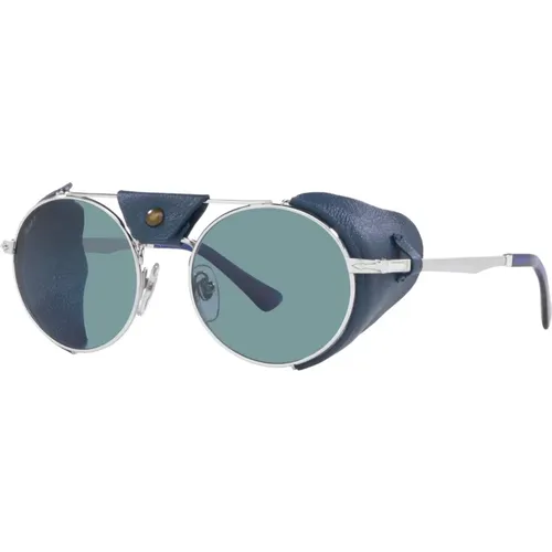 Silber/Blau Sonnenbrille,Sunglasses - Persol - Modalova
