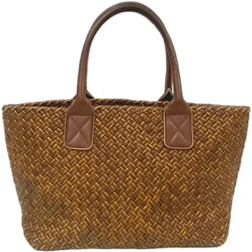 Pre-owned Tote Bags, female, , Size: ONE SIZE Pre-owned Leather handbags - Bottega Veneta Vintage - Modalova