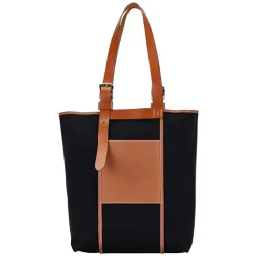 Pre-owned Tote Bags, female, , Size: ONE SIZE Pre-owned Leather handbags - Hermès Vintage - Modalova