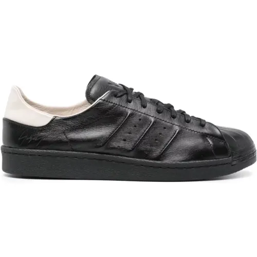 Schwarze Sneakers Zweifarbiges Design , Herren, Größe: 42 1/2 EU - Y-3 - Modalova