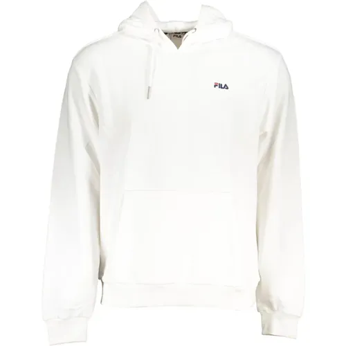 Hoodies, male, , Size: XS Long Sleeve Sweatshirt with Print - Fila - Modalova