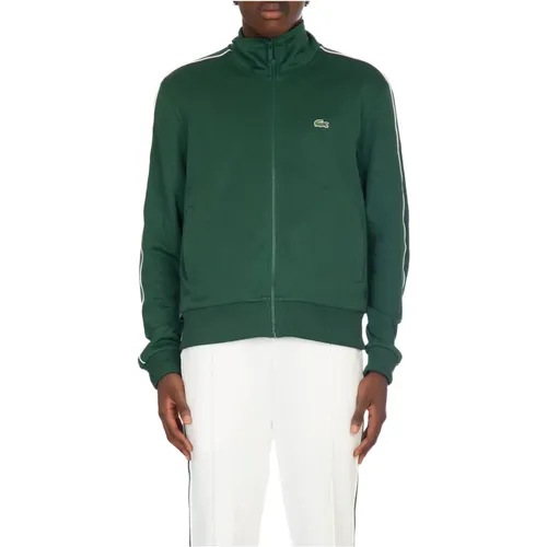 Zip-throughs, male, , Size: XL Track Jacket Zip-through Sweatshirt Collection - Lacoste - Modalova