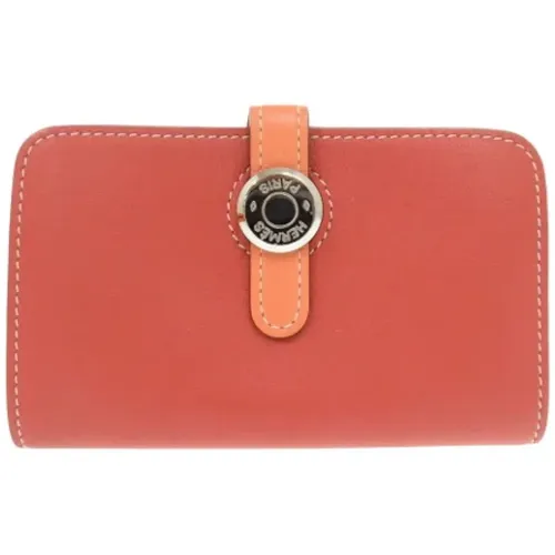 Pre-owned Wallets, female, , Size: ONE SIZE Pre-owned Leather wallets - Hermès Vintage - Modalova