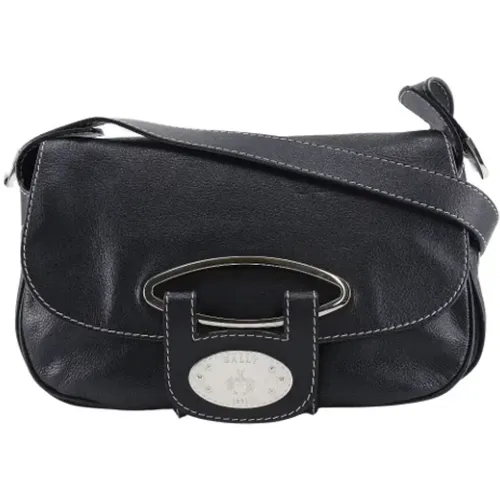 Pre-owned Cross Body Bags, female, , Size: ONE SIZE Pre-owned Leather shoulder-bags - Bally Pre-owned - Modalova